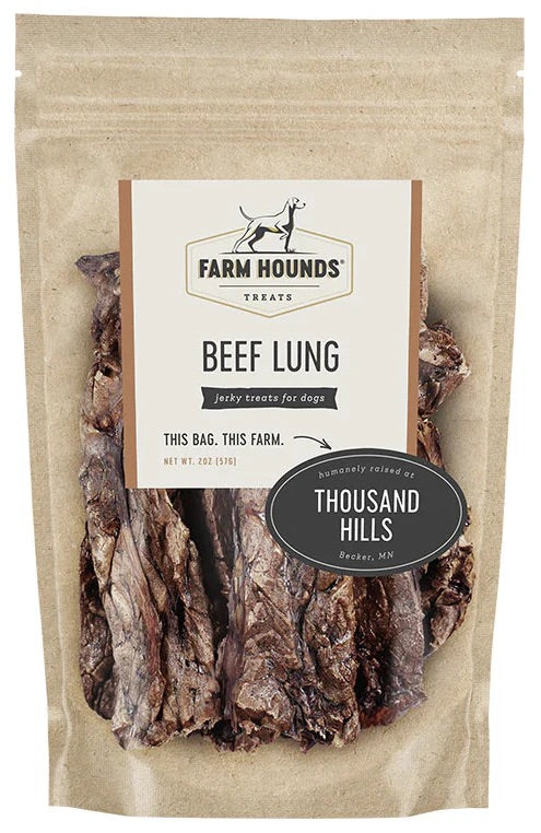 Farm Hounds Beef Lung (2oz)