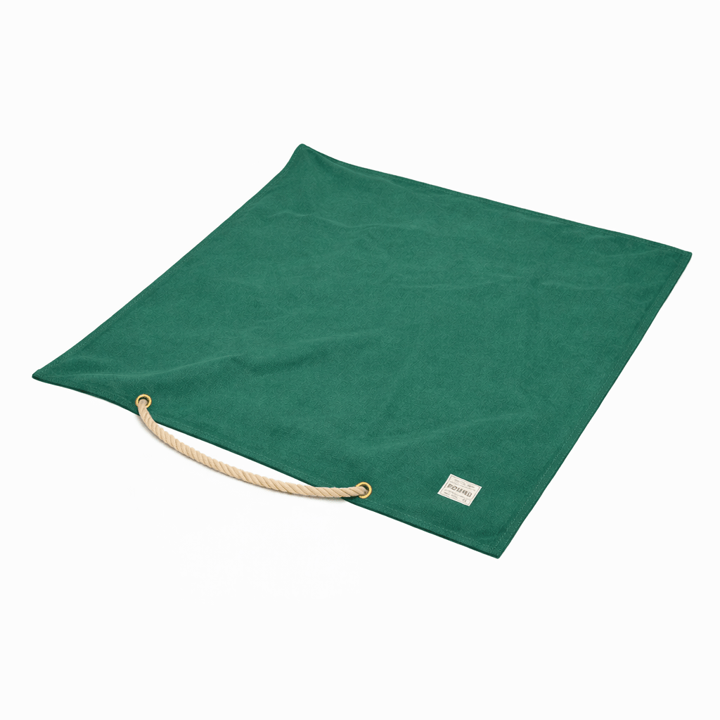 Pine Waxed Cotton Canvas Dog Bed Cover