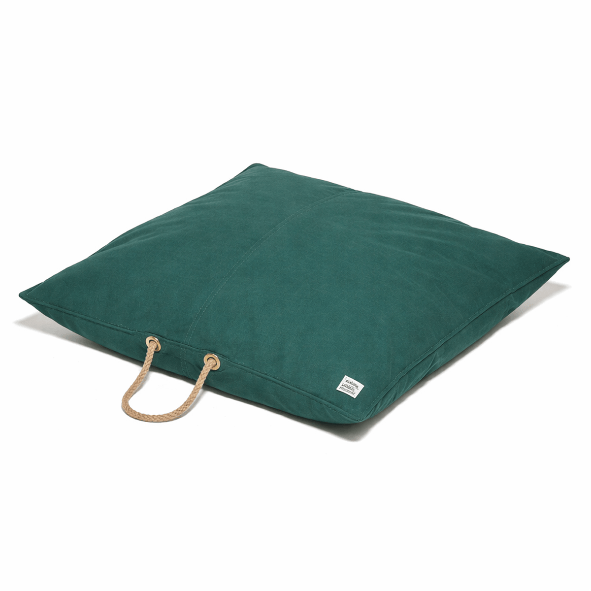 Pine Waxed Cotton Canvas Dog Bed