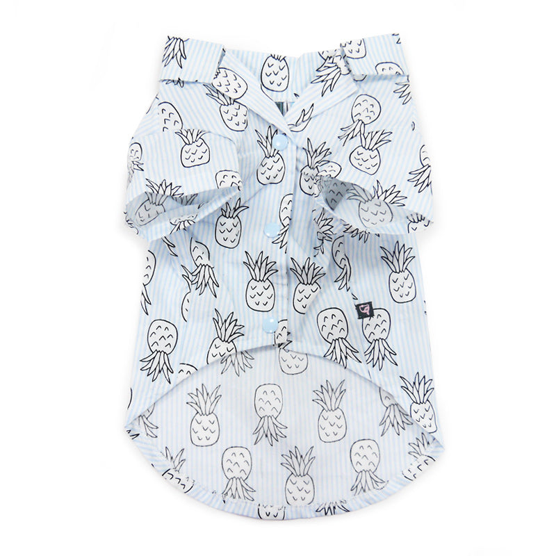 DOGO Pineapple Striped Dog Shirt