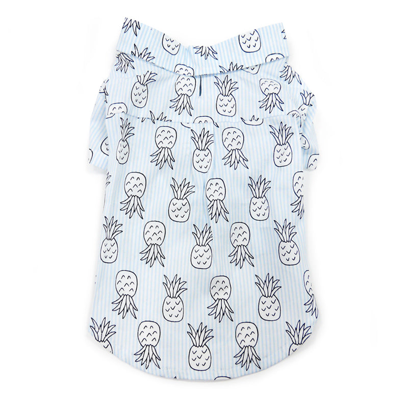 DOGO Pineapple Striped Dog Shirt