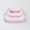 Hello Doggie Cashmere Ultra-Plush Pink Angora Dog Bed
