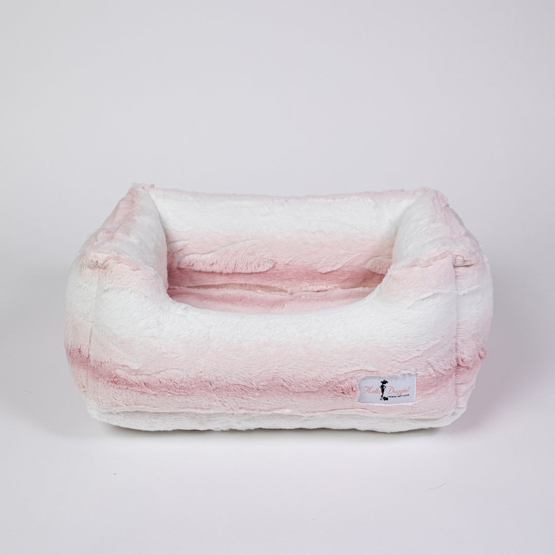 Hello Doggie Cashmere Ultra-Plush Leopard Dog Bed