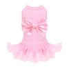 Hello Doggie Ballerina Satin Pink Dog Dress