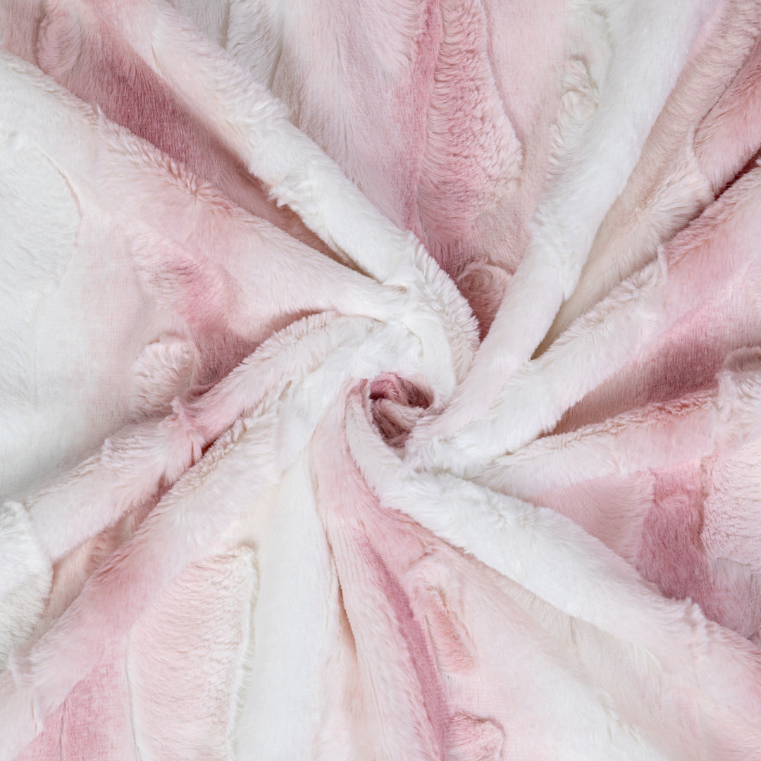 Hello Doggie Cashmere Pink Fawn Dog Blanket
