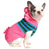 Chilly Dog Pink Piggy Knit Wool Hoodie Dog Sweater