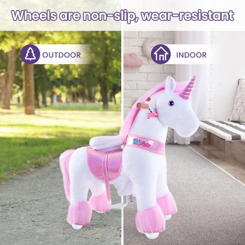 Model U Ride-On Unicorn Age 4-7 Pink