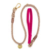 Pink Washable Velvet Animal Leash