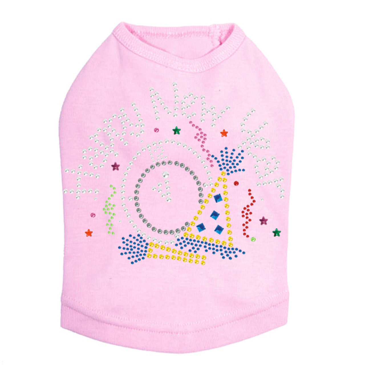 Happy New Year Clock - Dog Tank