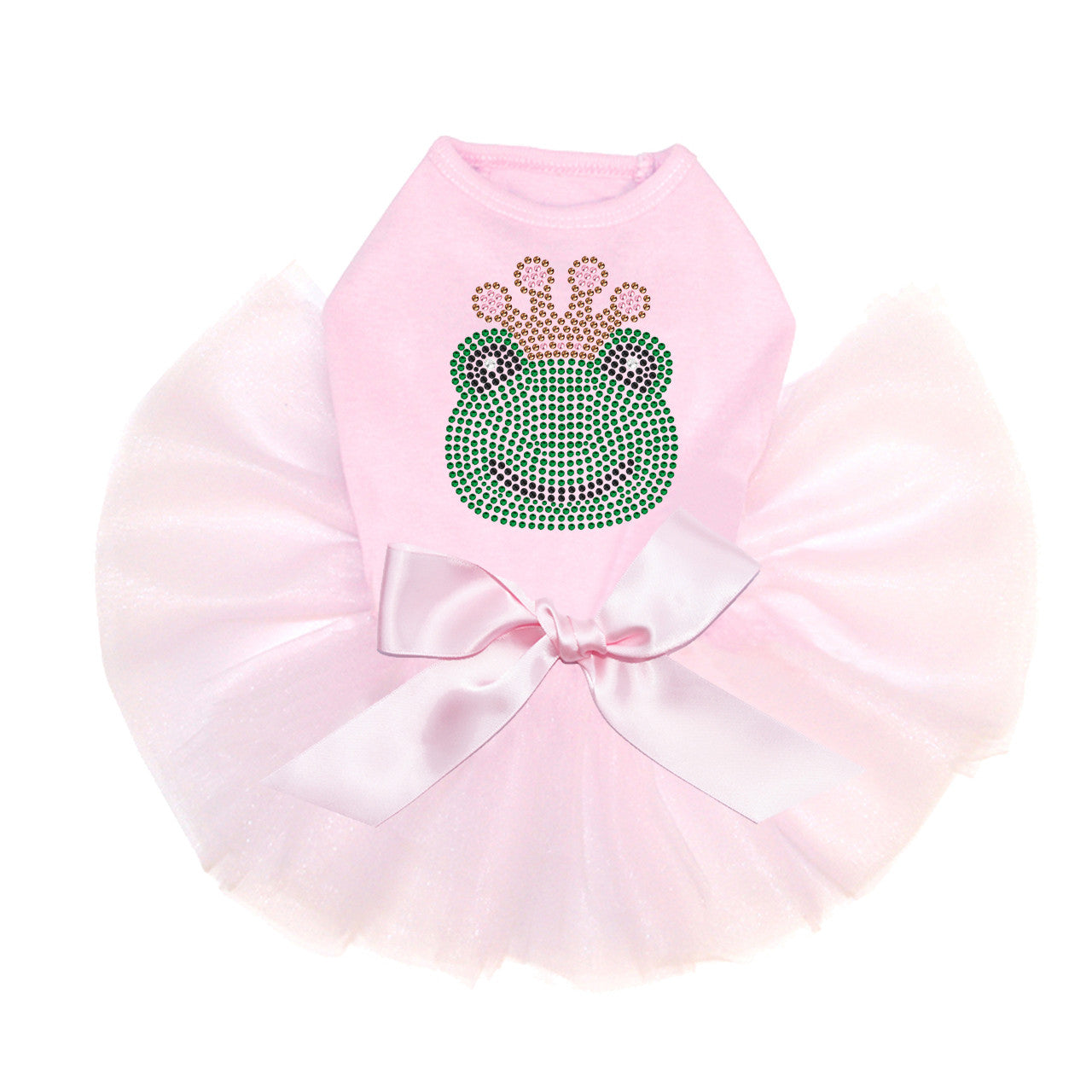 Frog with Pink Crown -Custom Tutu