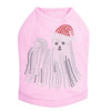 Maltese with Santa Hat - Dog Tank