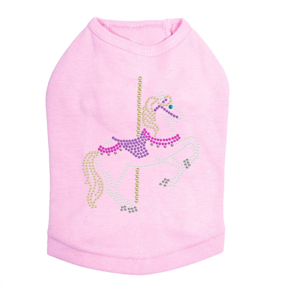 Carousel Horse - Dog Tank