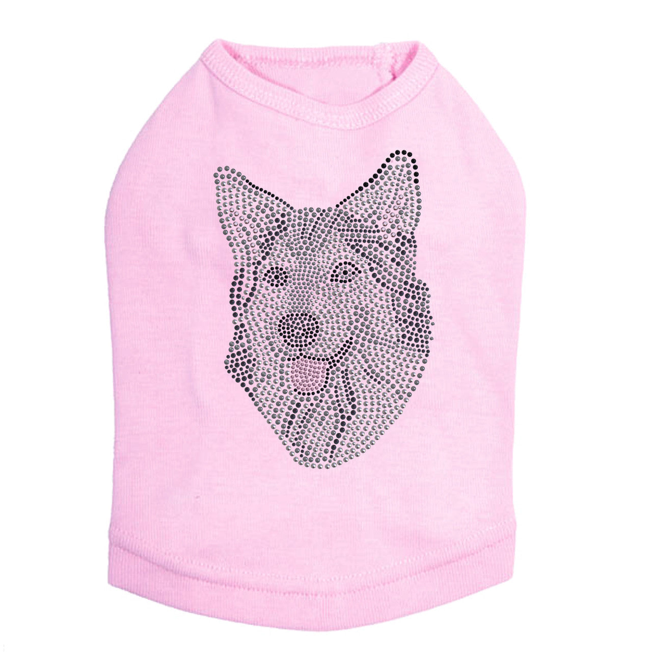 Husky/Tamaskan Face - Dog Tank