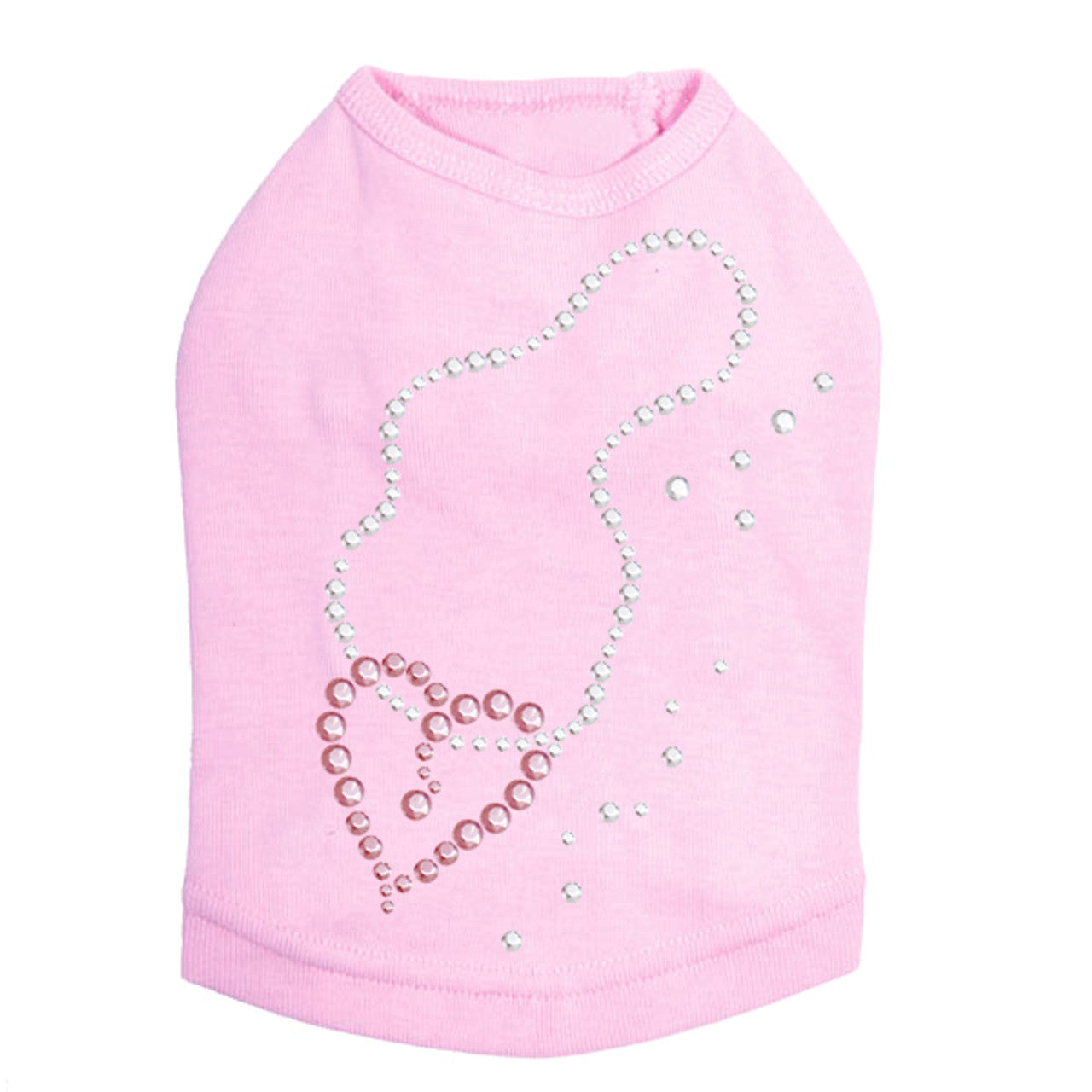 Heart Necklace - Dog Tank