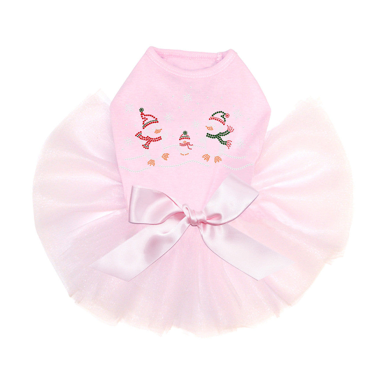 Penguin Family with Snowflakes - Custom Tutu