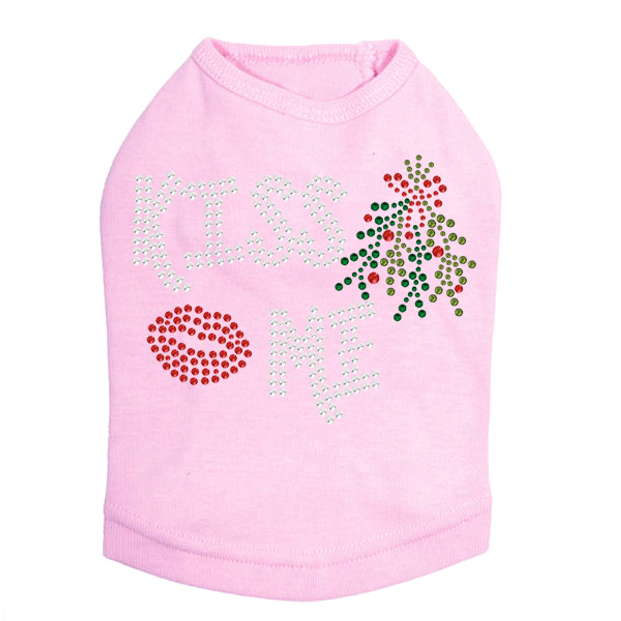 Kiss Me under the Mistletoe - Dog Tank