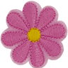 Pink Daisy 8 Petal Flower - Patch