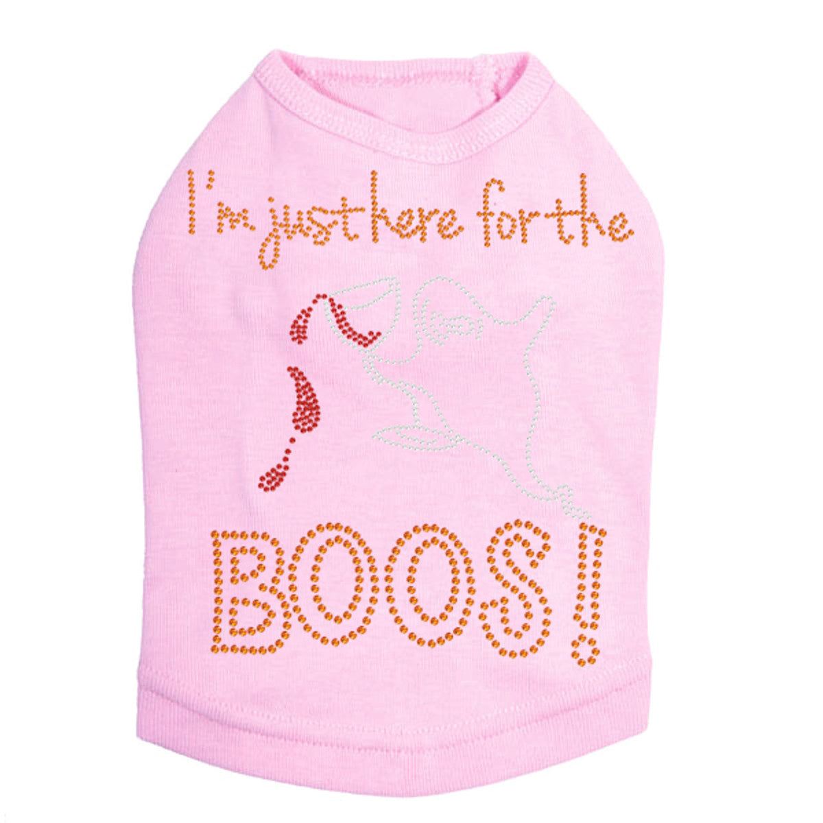 Im Just Here for the Boos! - Dog Tank