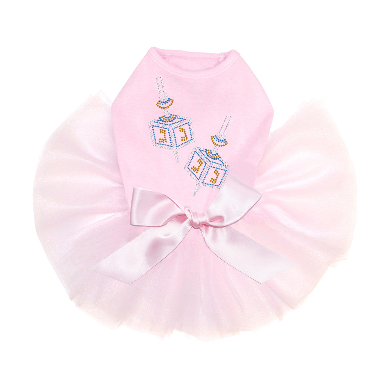 Dreidel - Large (Blue, Silver, & Gold) - Custom Tutu