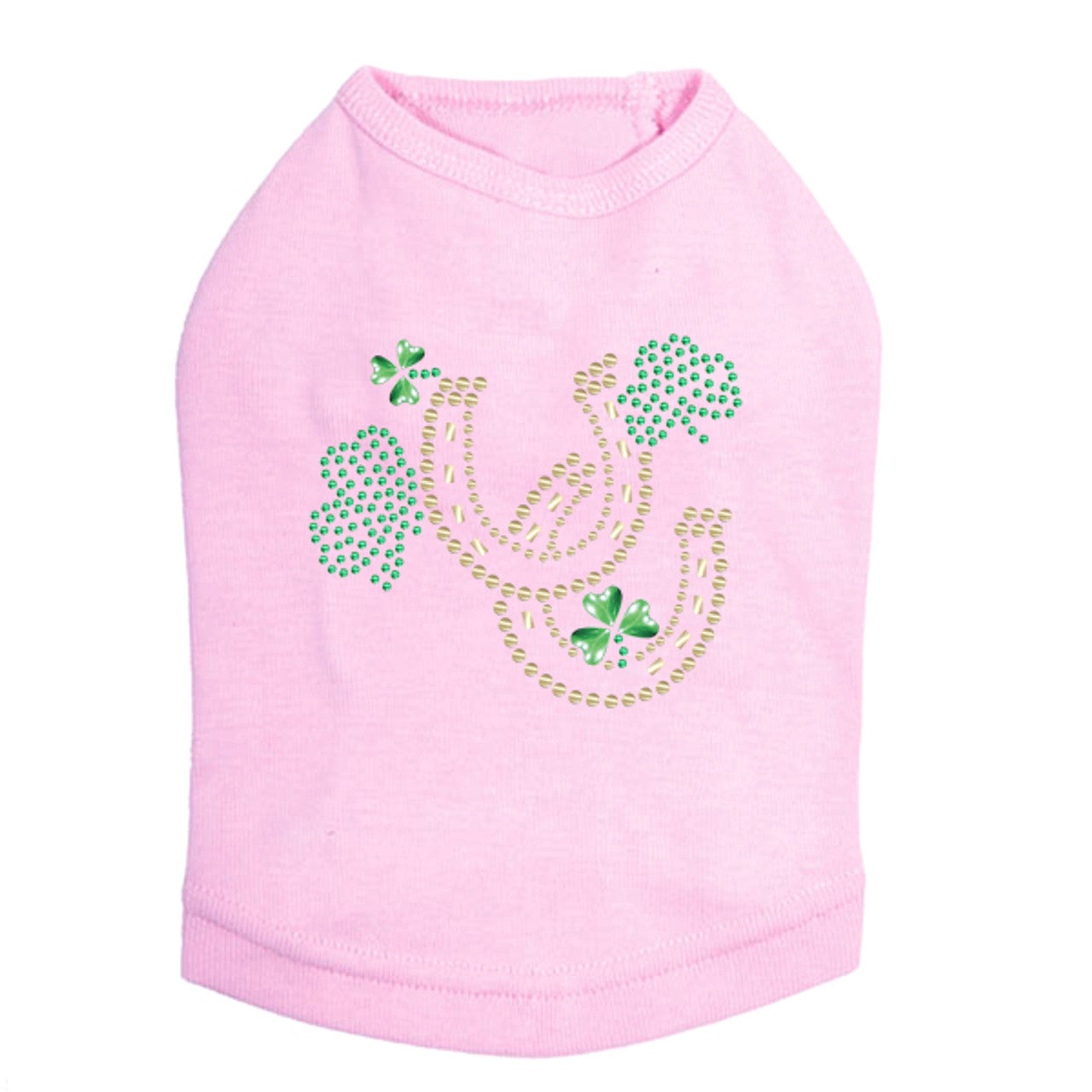 Shamrocks & Horseshoes - Dog Tank