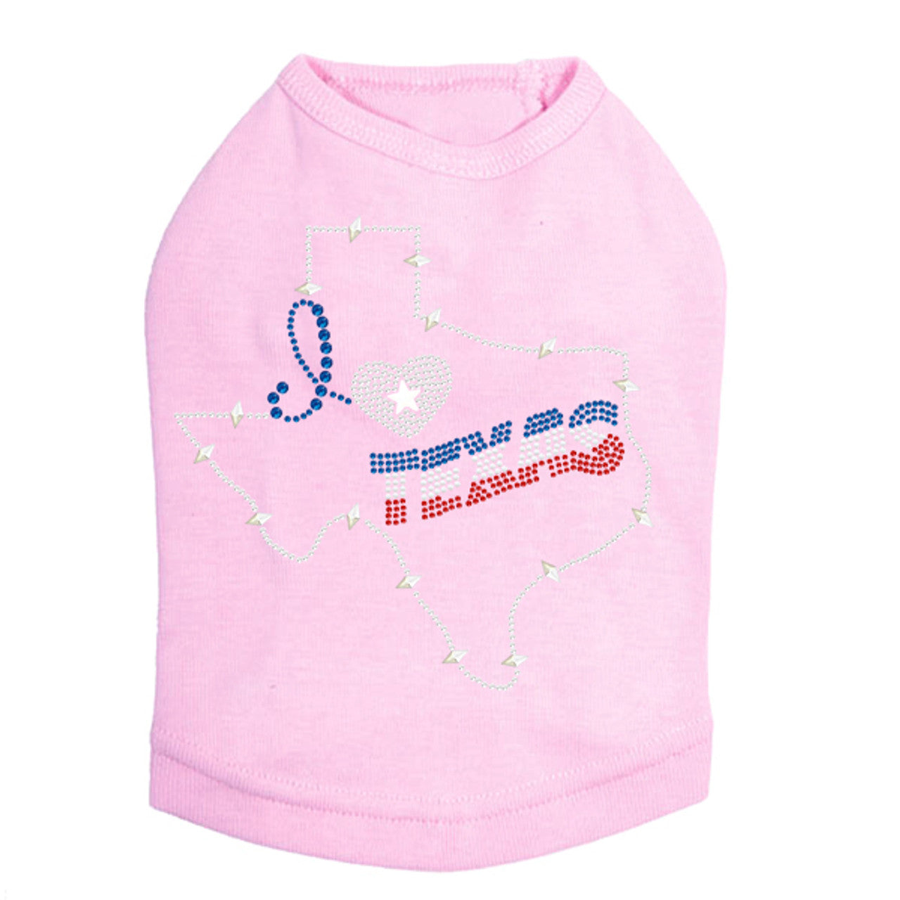 I Love Texas - Dog Tank