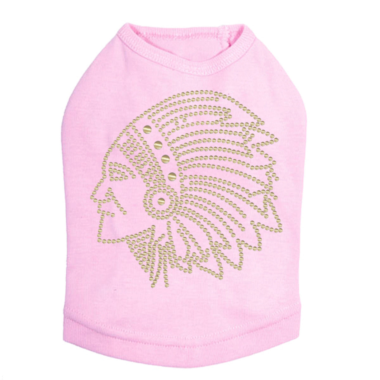 Indian (Gold Nailheads) - Dog Tank