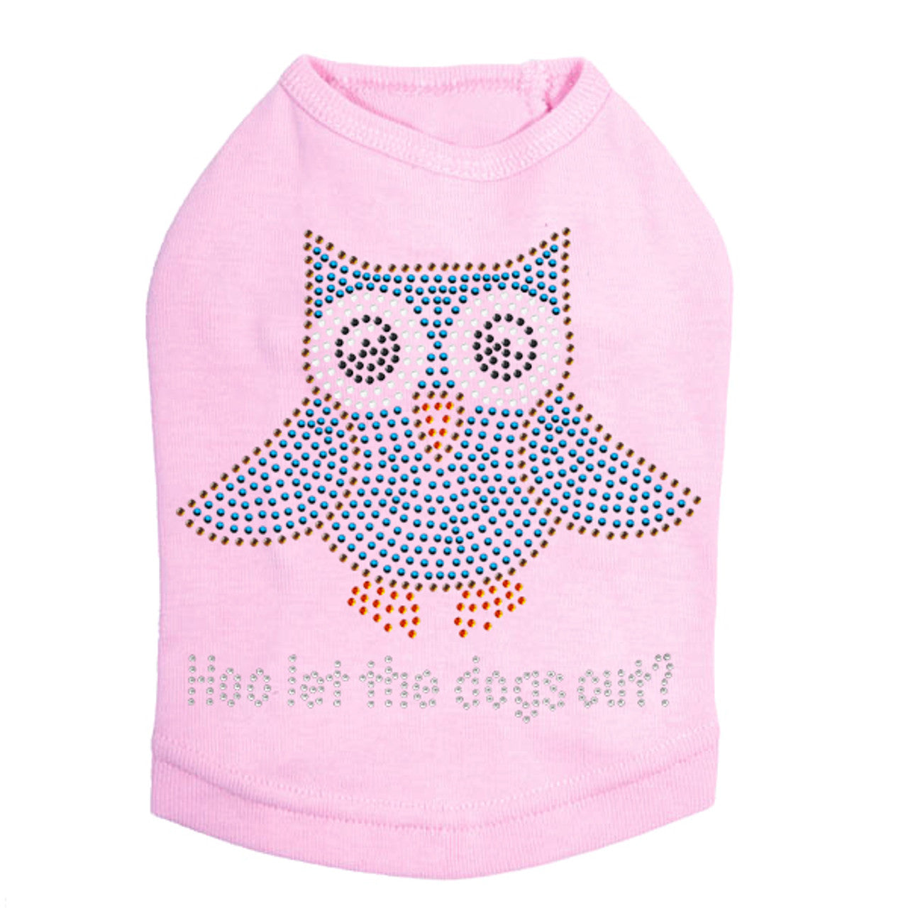 Blue Owl with Hoo Let the Dogs Out? - Dog Tank