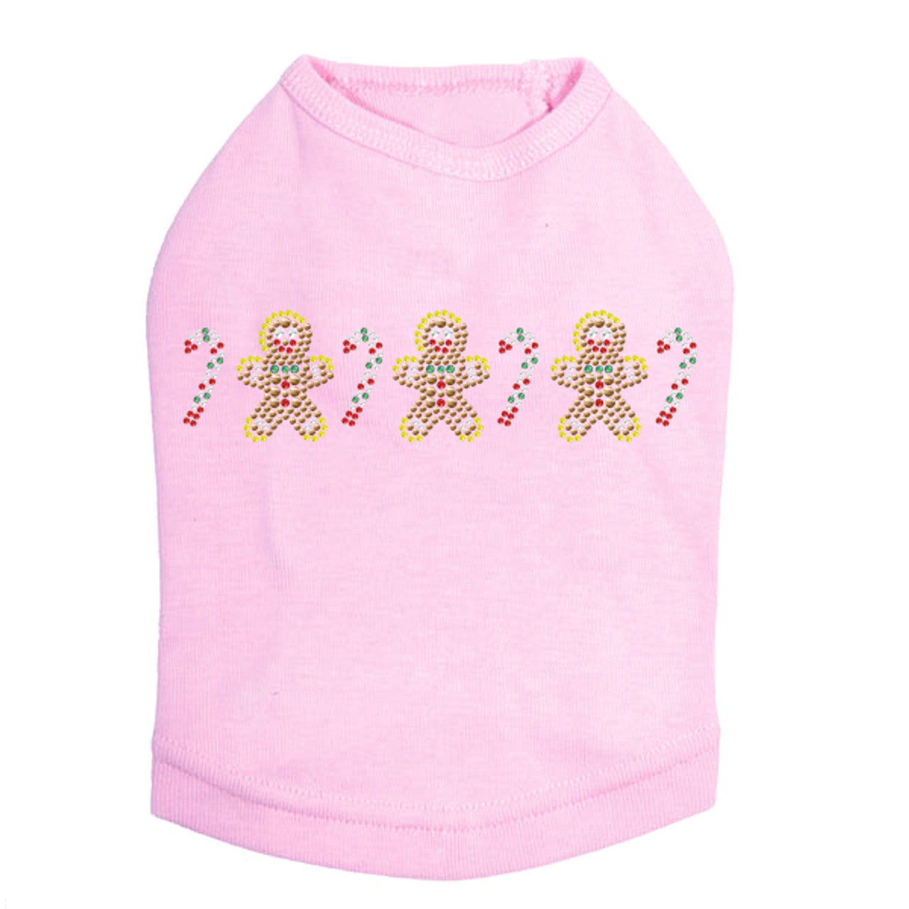 Gingerbread Men & Candy Canes - Dog Tank
