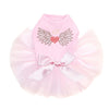 Heart with Wings & Halo - Custom Tutu