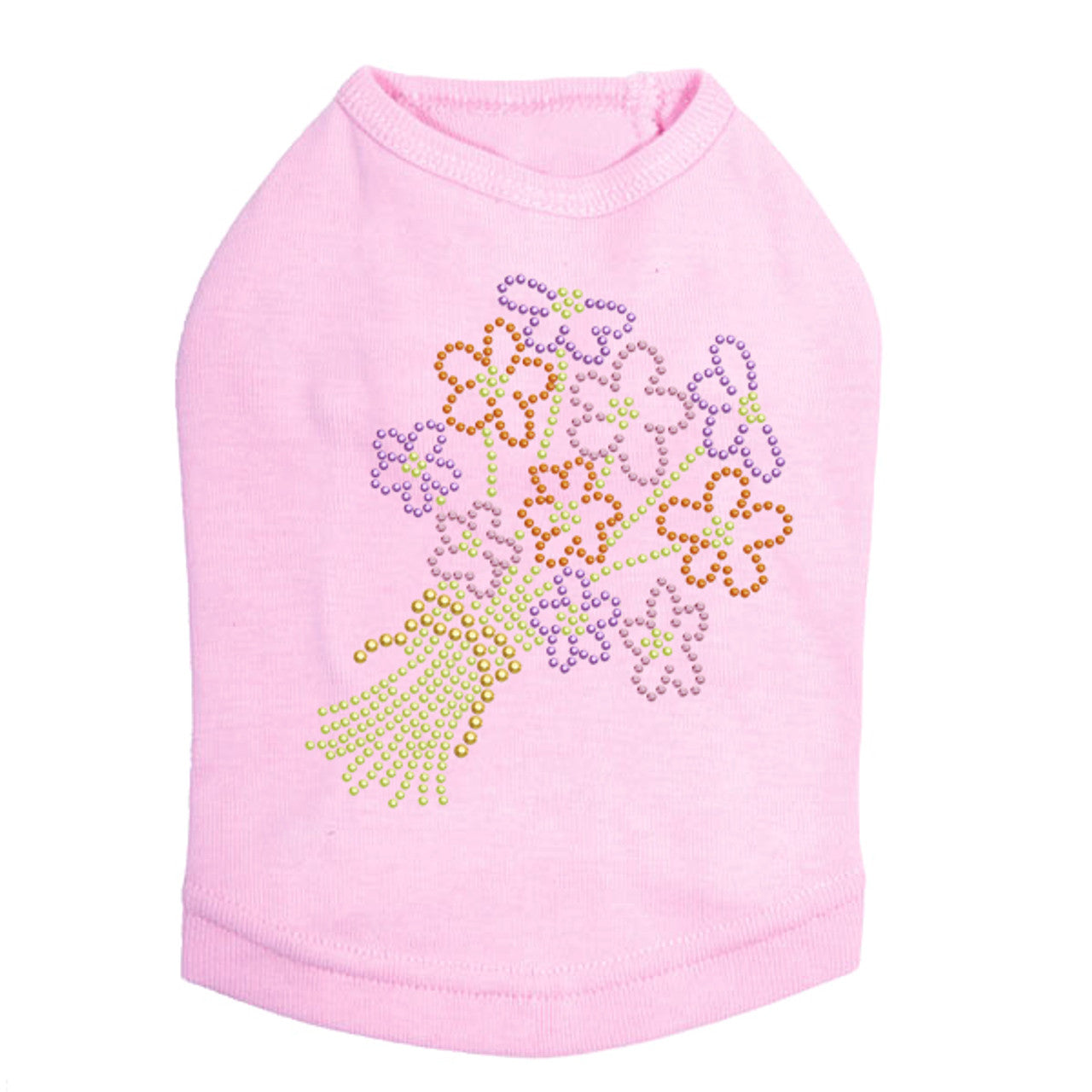 Flower Bouquet - Dog Tank