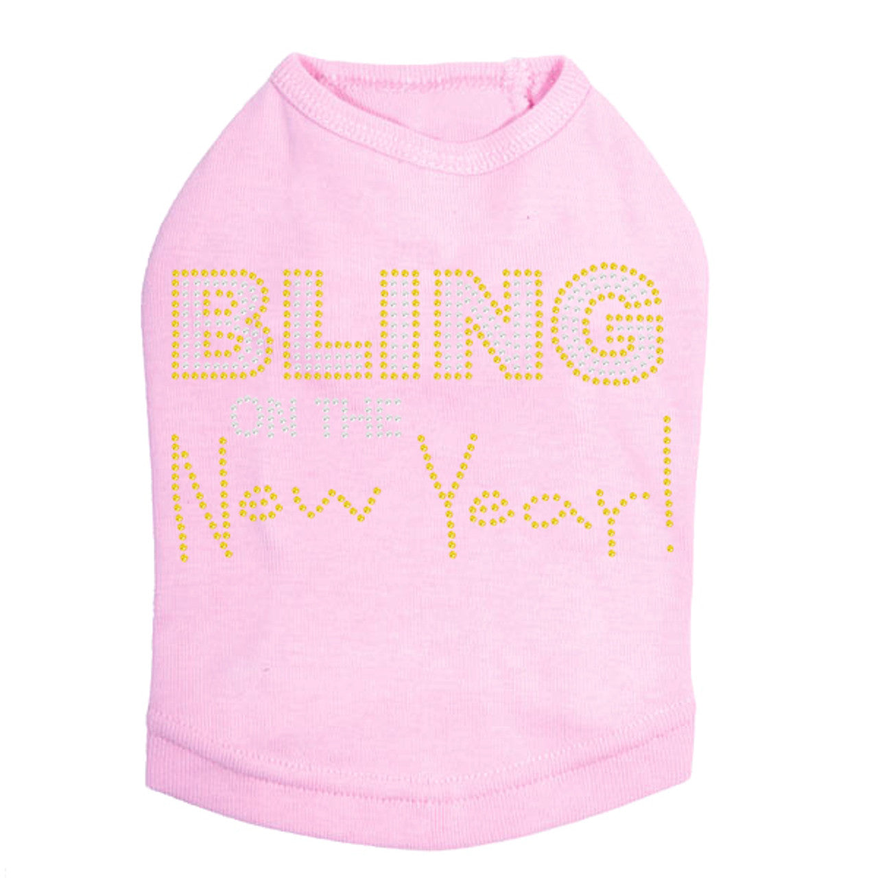 Bling on the New Year - Dog Tank