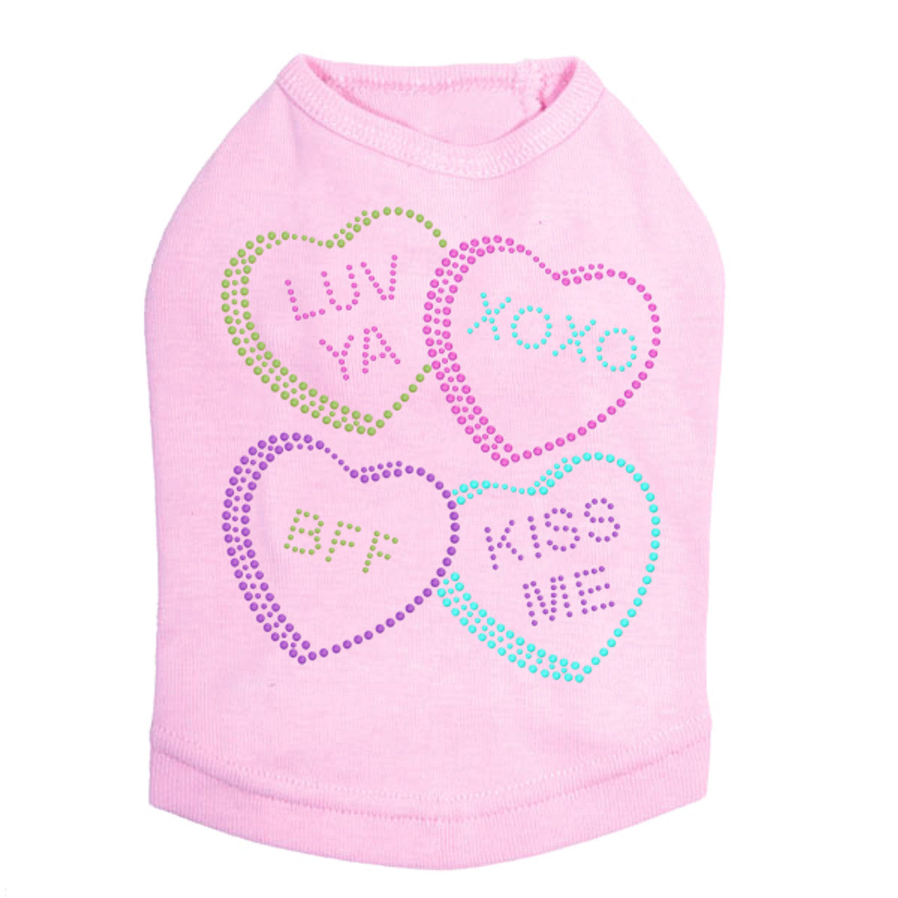 Candy Conversation Hearts 2 - Dog Tank