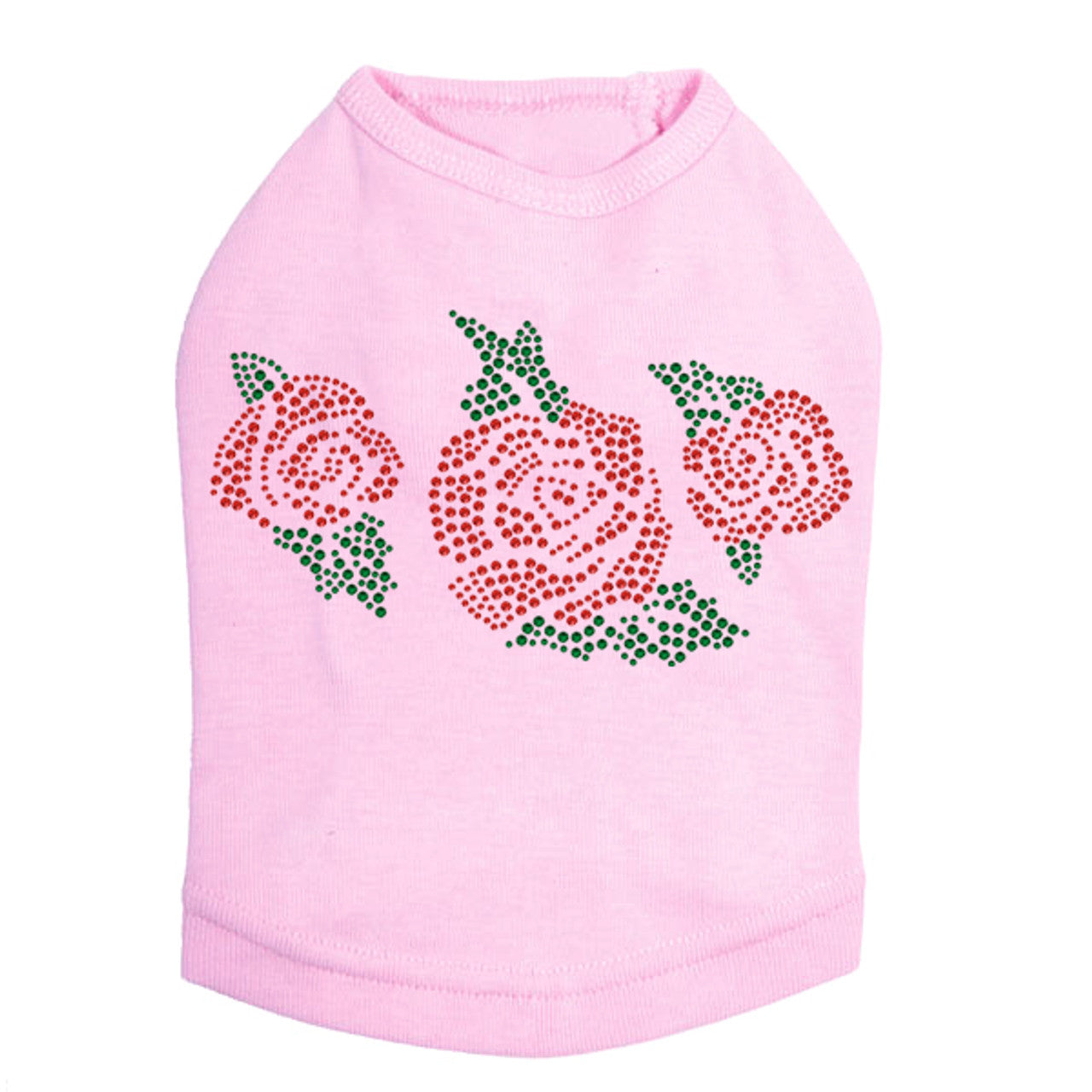 Red Roses - Dog Tank