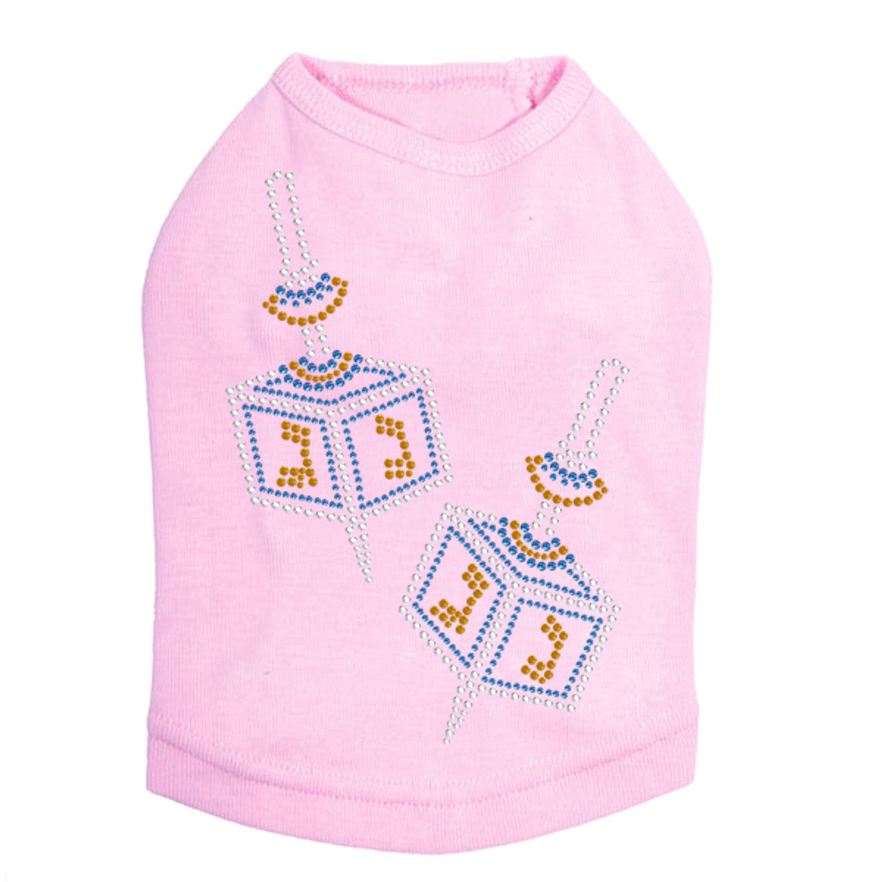 Dreidel - Large (Blue, Silver, & Gold) - Dog Tank