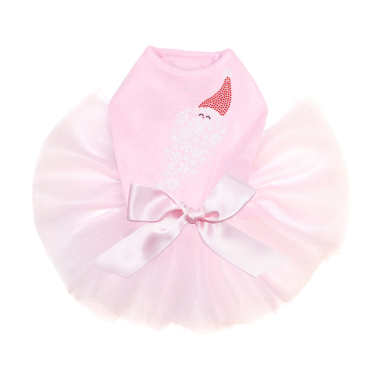 Santa Face with Snowflake Beard - Custom Tutu