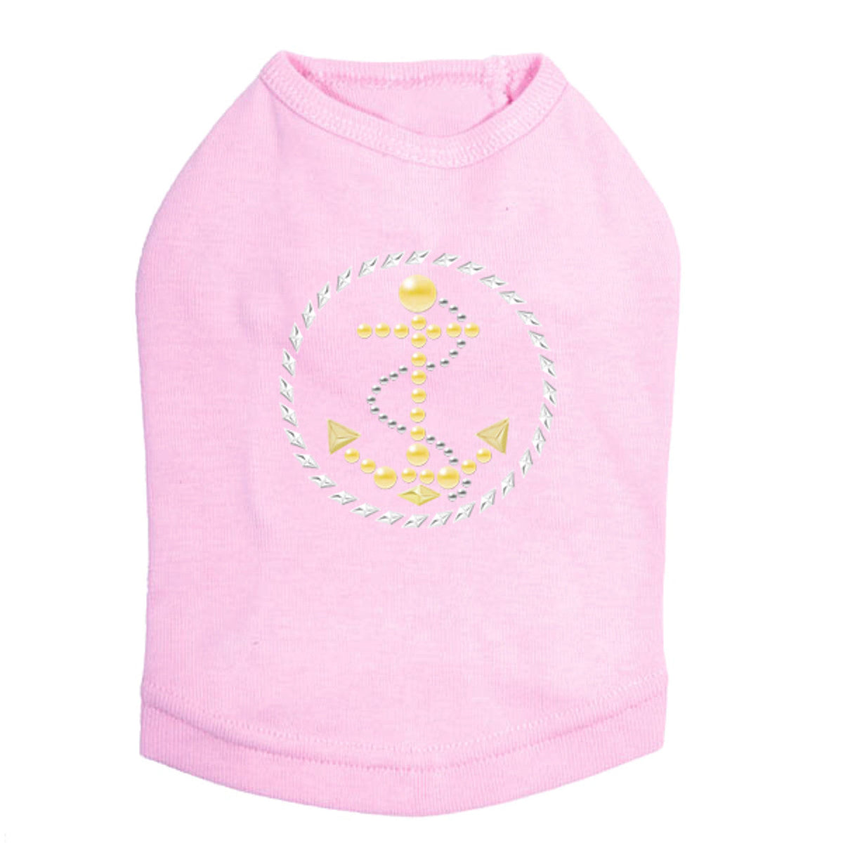 Anchor Circle (Nailhead) - Dog Tank
