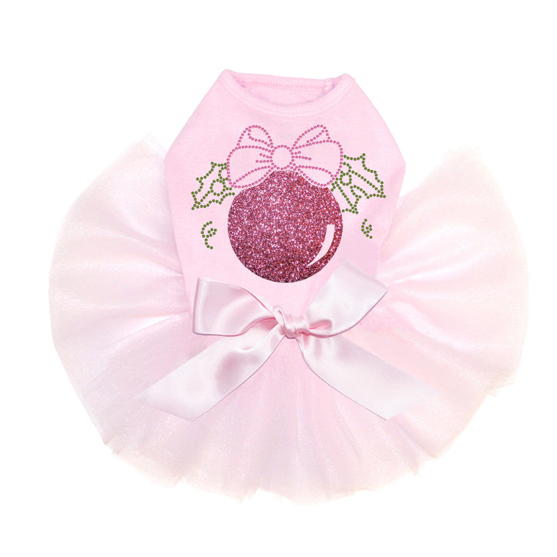 Pink Glitter Ornament - Custom Tutu