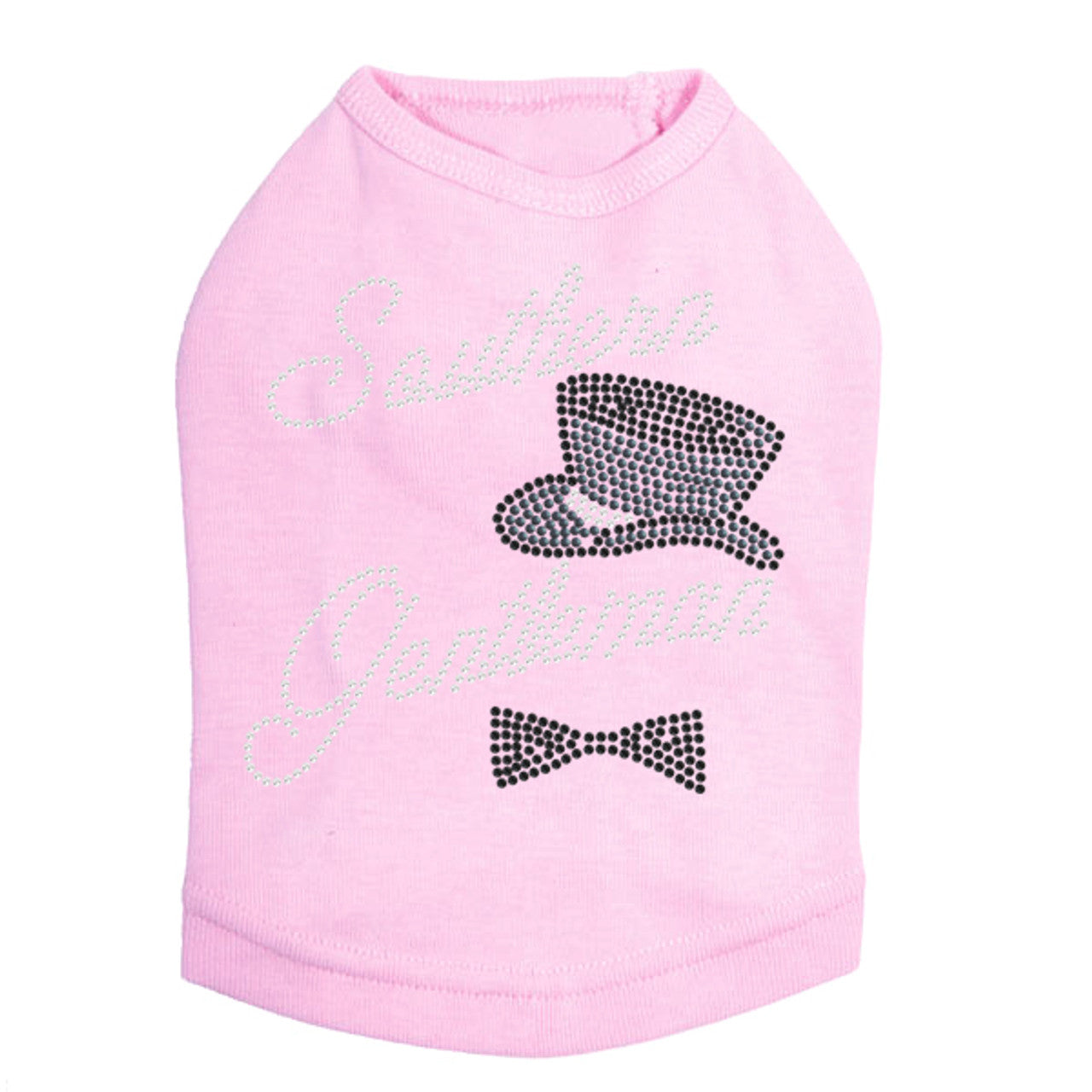 Southern Gentleman (Top Hat & Bow Tie) - Dog Tank