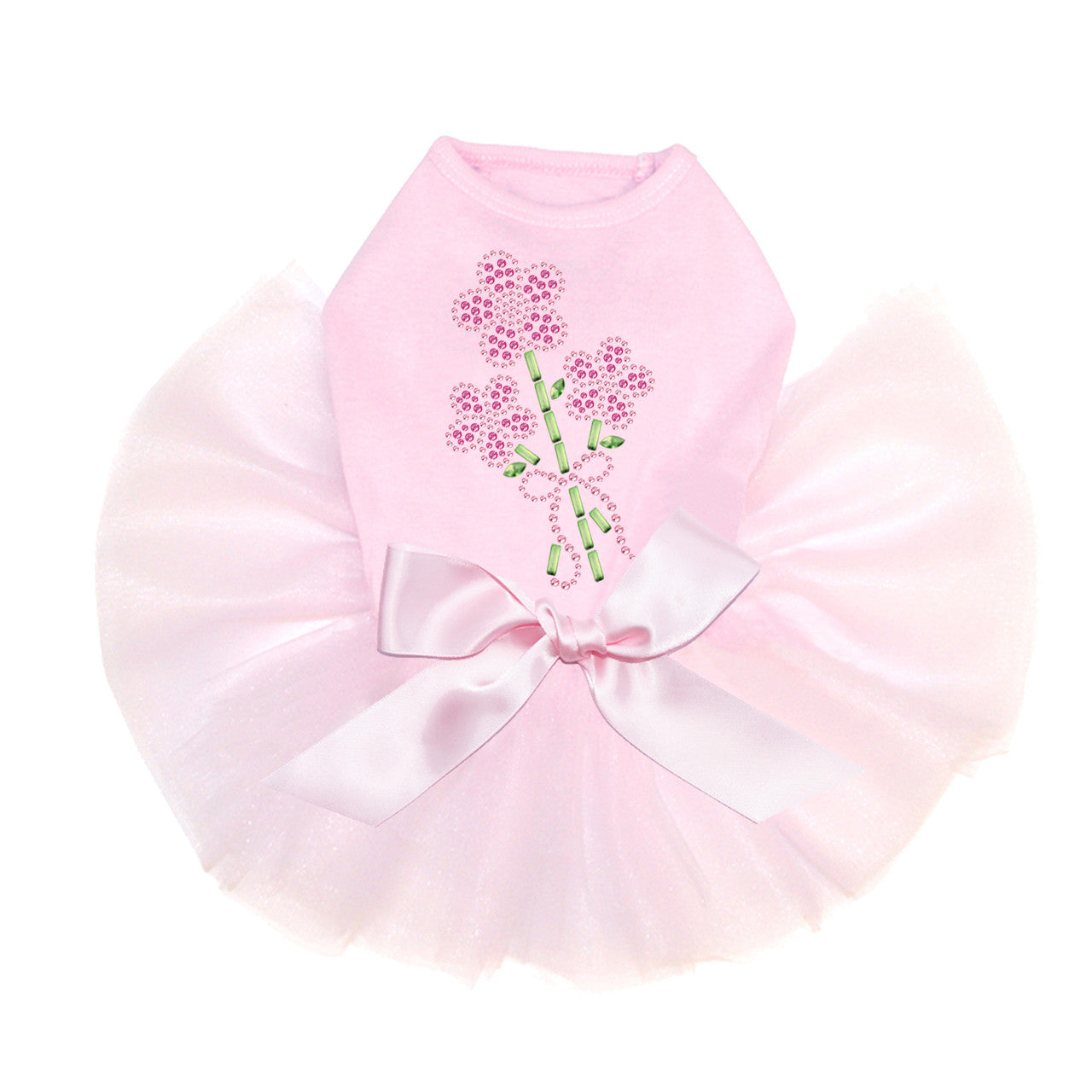 Pink Flower Bouquet - Custom Tutu