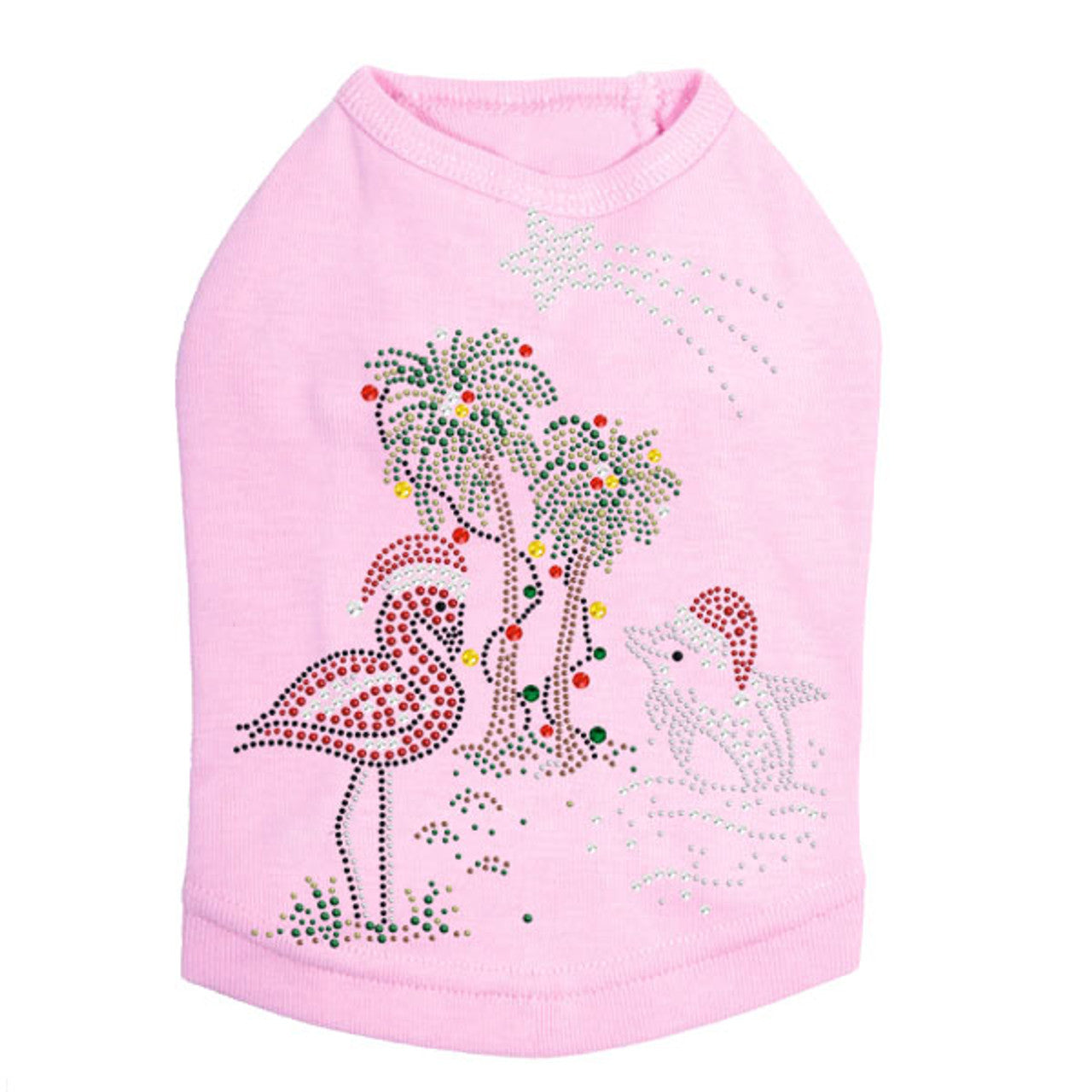 Tropical Christmas - Dog Tank