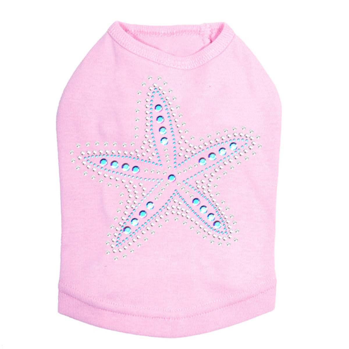 Iridescent AB Starfish - Dog Tank