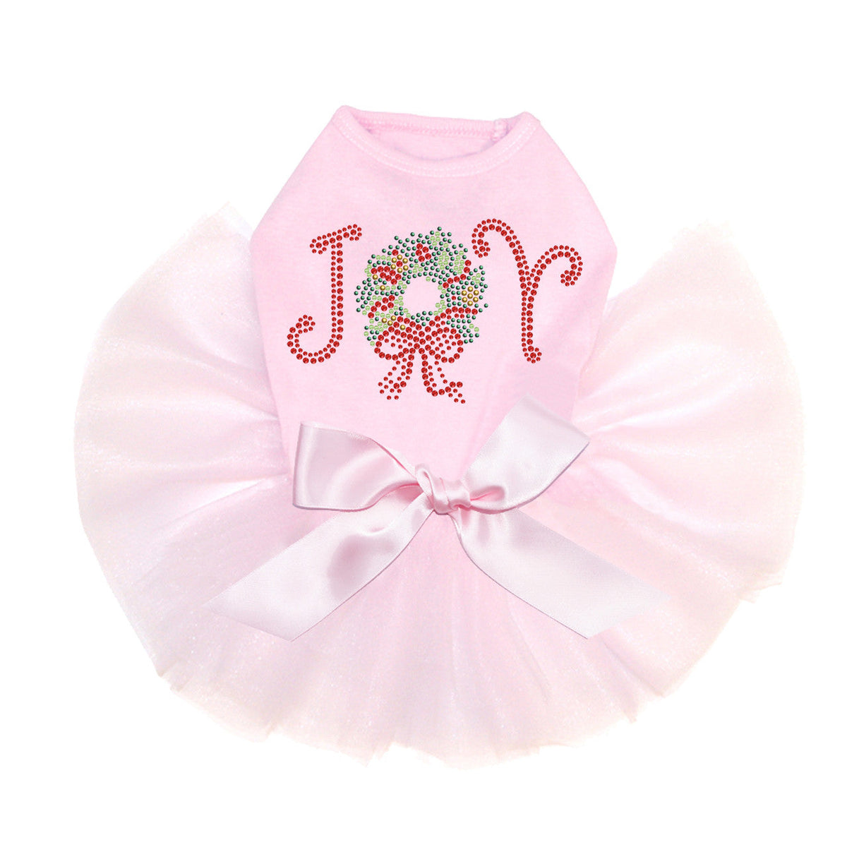 Joy Christmas Wreath - Custom Tutu