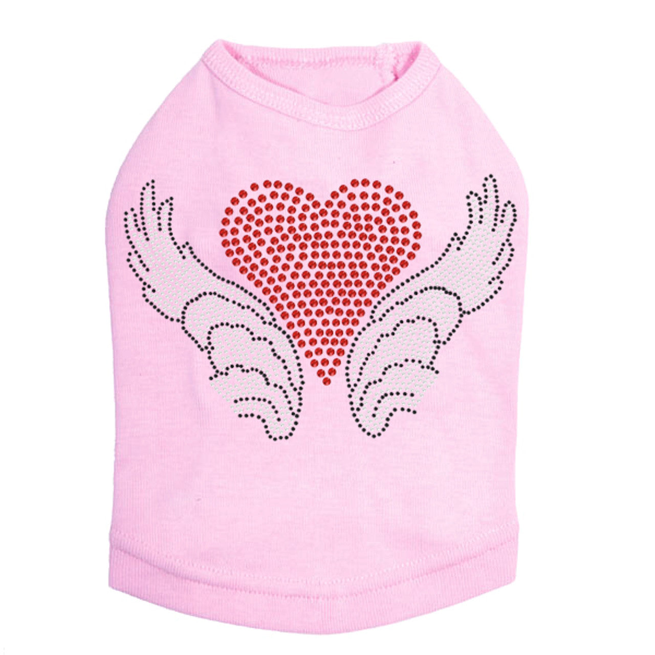 Heart with Wings 2 - Dog Tank
