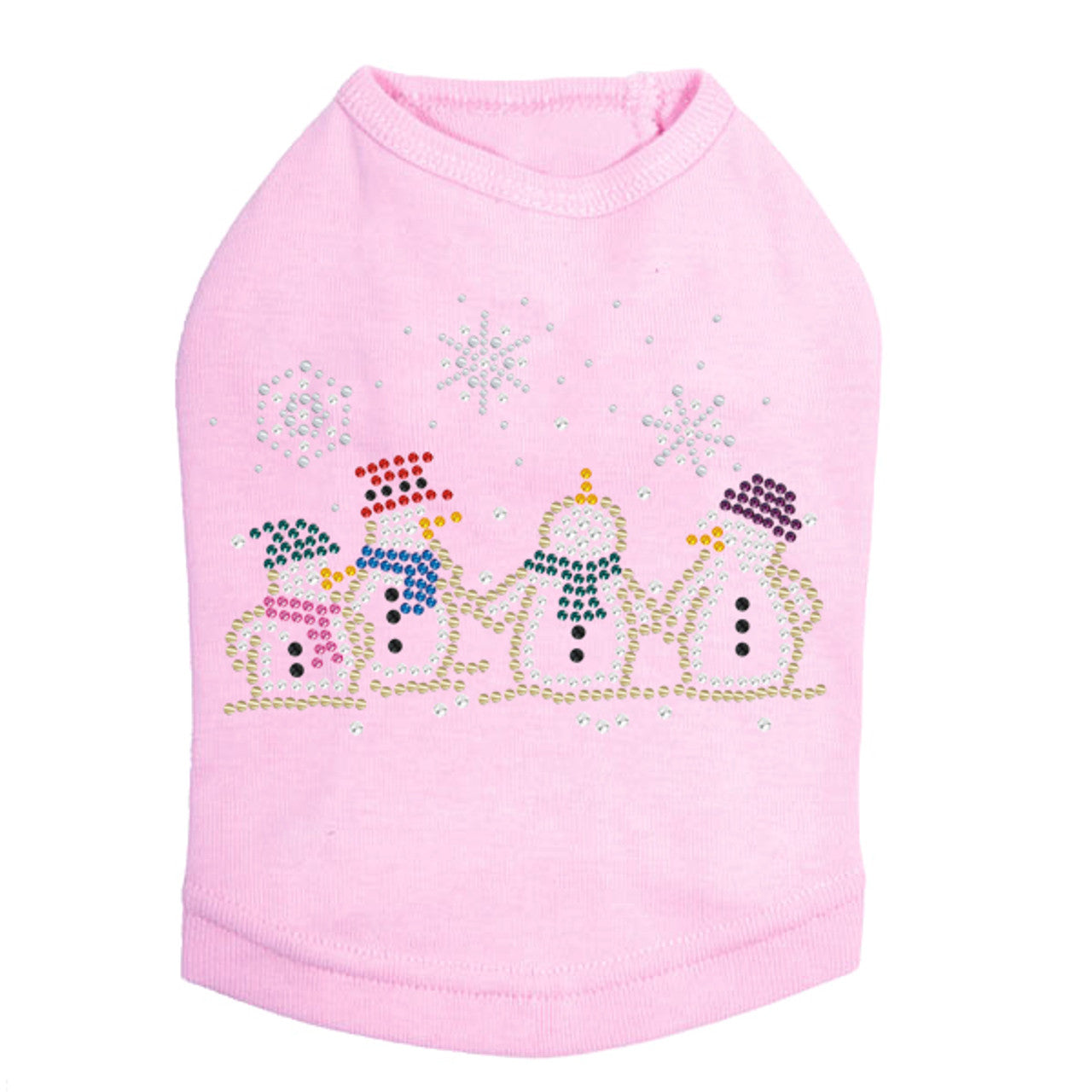 Snowman Family - Dog Tank