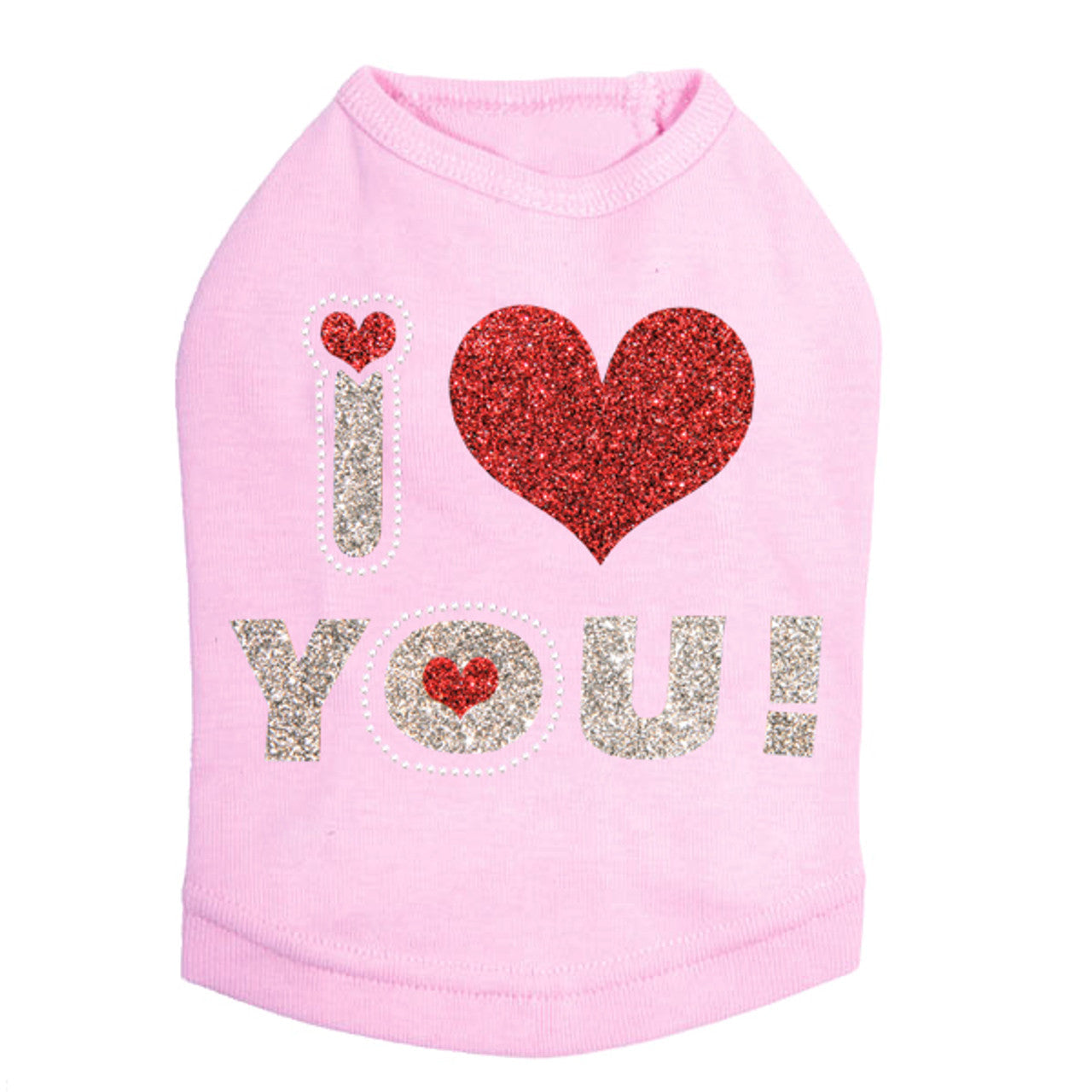 I Love You 2 - Dog Tank