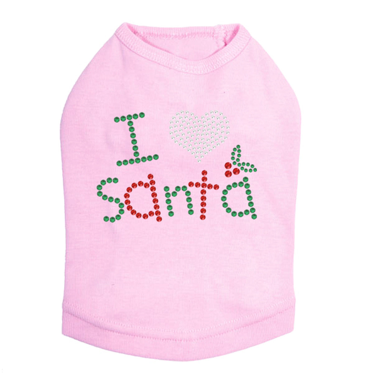 I Love Santa - Dog Tank