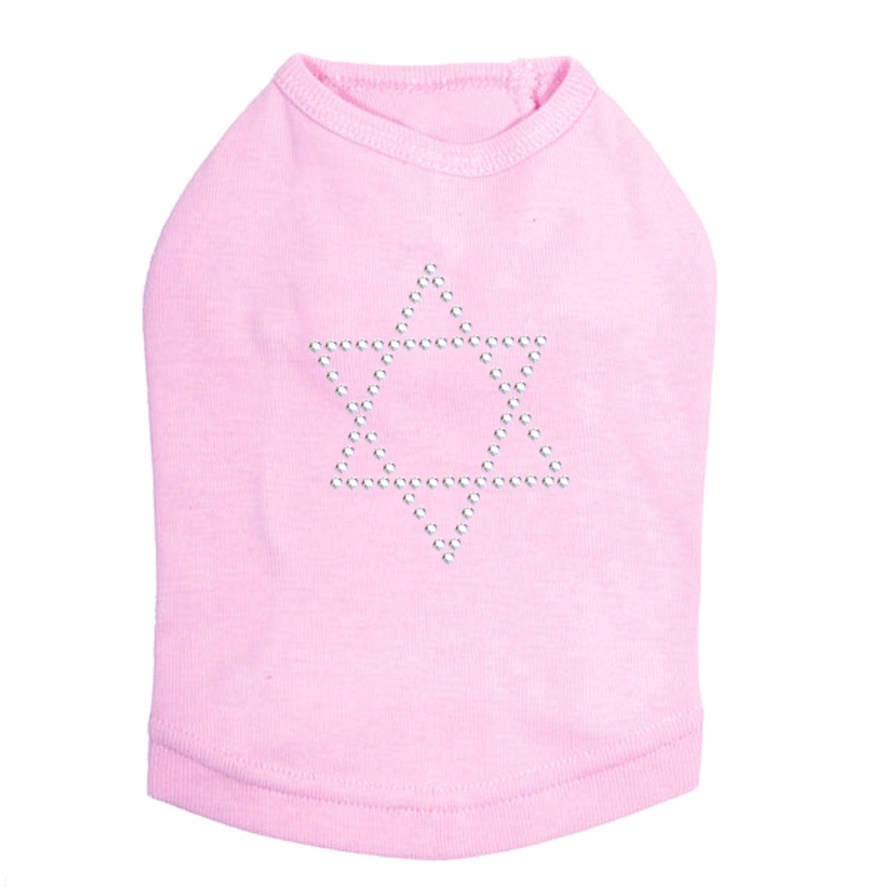 Star of David (Silver Studs) - Dog Tank