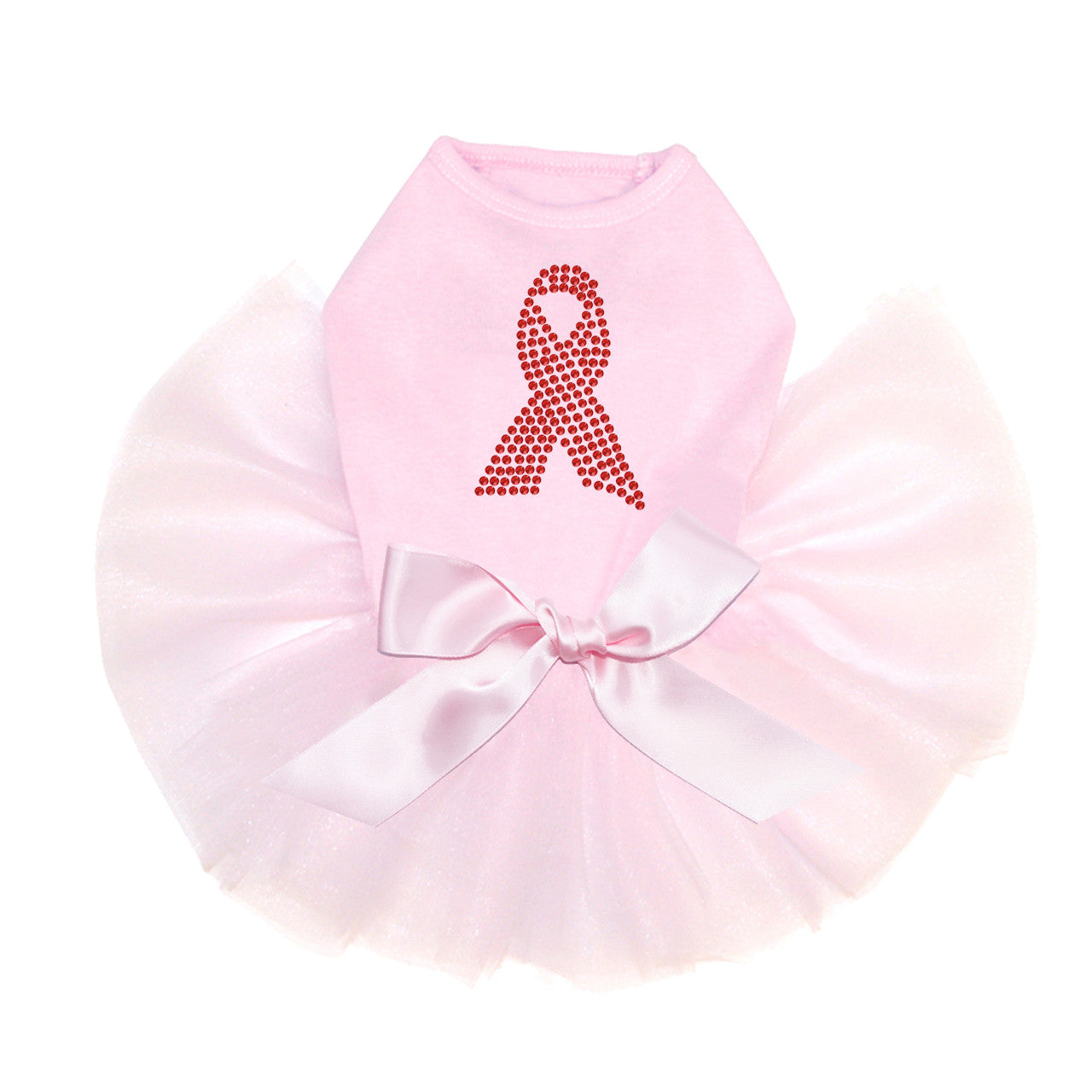 Ribbon (Red Rhinestones) - Custom Tutu
