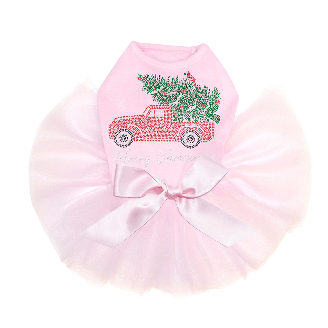 Christmas Truck - Dog Tutu