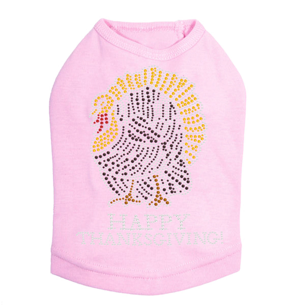 Happy Thanksgiving Turkey - Dog Tank